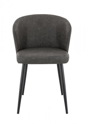 Chaise d'intérieur gris anthracite 81x56x60 cm Mikka Flexmob