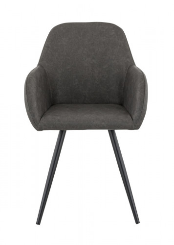 Fauteuil d'intérieur gris anthracite 87x57x59 cm Olaf Flexmob