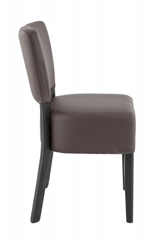 Chaise d'intérieur chocolat 84x45x54 cm Floriane 2 Flexmob