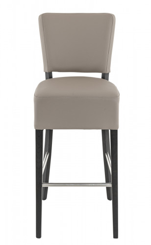 Tabouret de bar d'intérieur taupe 111x45x54 cm Floriane 2 Flexmob