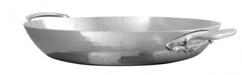 Plat rond inox Ø 20 cm 4 cm 1 L M'elite Mauviel
