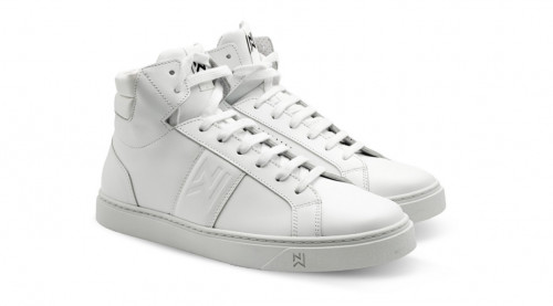 Basket montante blanc 35 Mael Nordways