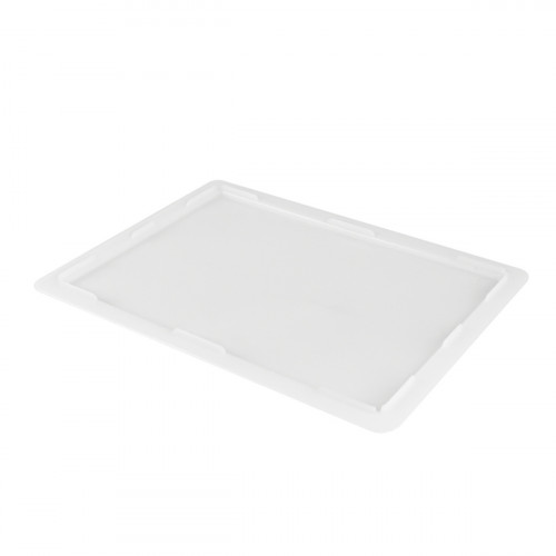 Couvercle pour bac à pâtons blanc plastique 40x30x2 cm Gilac