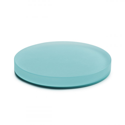 Présentoir à pâtisserie rond bleu résine Nacryl® Ø 8 cm Mealplak Revol