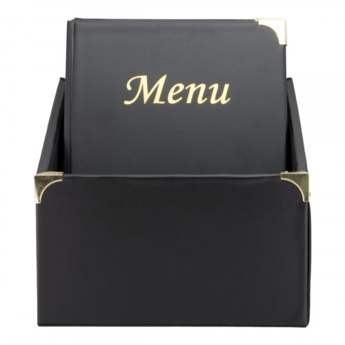 Box pour protège-menu noir Basic Securit