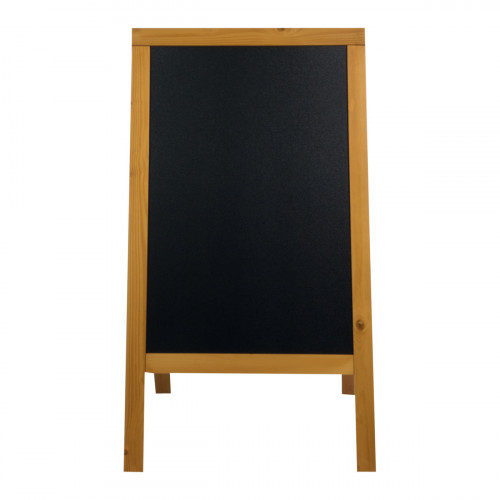 Chevalet de trottoir TECK 125x69x68,5 cm Woody Securit