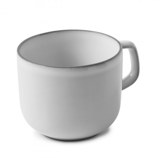 Tasse à expresso rond blanc cumulus porcelaine culinaire 8 cl Ø 6,5 cm Equinoxe Revol