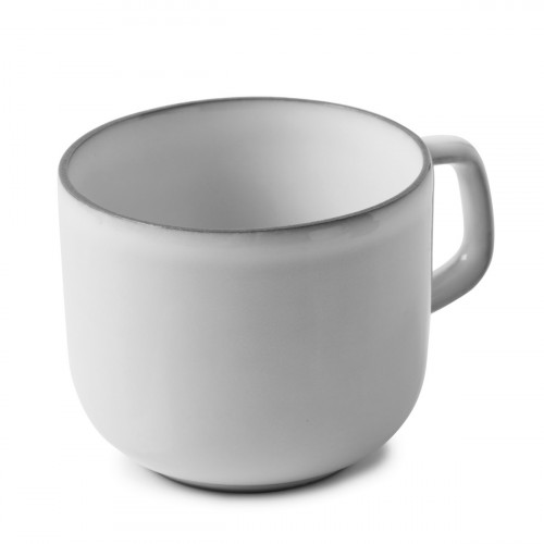 Tasse à thé rond blanc cumulus porcelaine culinaire 20 cl Ø 8,5 cm Equinoxe Revol