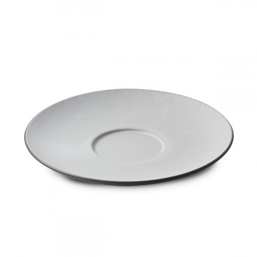 Sous-tasse à thé rond poivre porcelaine culinaire Ø 16 cm Equinoxe Revol