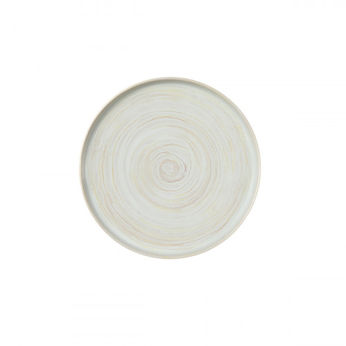 Assiette plate rond beige grès émaillé Ø 28 cm Aurora Accolade