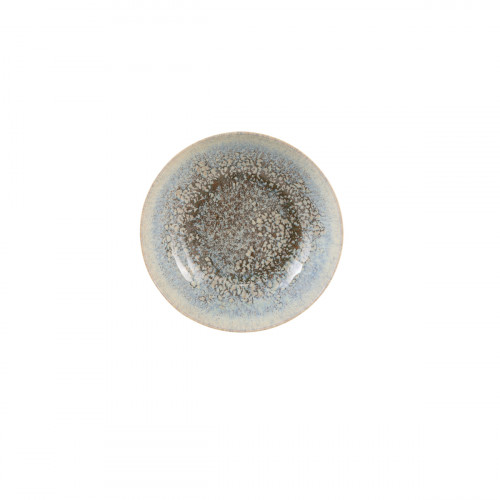 Assiette coupe creuse rond gris grès émaillé Ø 22 cm Tropic Accolade