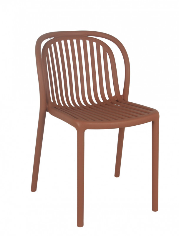 Chaise de terrasse terra 78x51x57 cm Dubai Flexmob