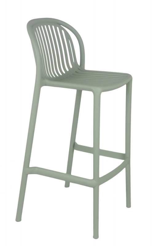 Tabouret de bar de terrasse vert sauge 104x52x49 cm Oman Flexmob