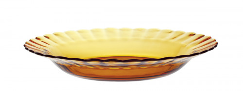 Assiette creuse vermeil verre trempé Ø 23 cm Picardie Duralex
