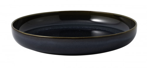 Assiette coupe creuse rond denim bleu porcelaine Ø 21,5 cm Crafted Villeroy & Boch
