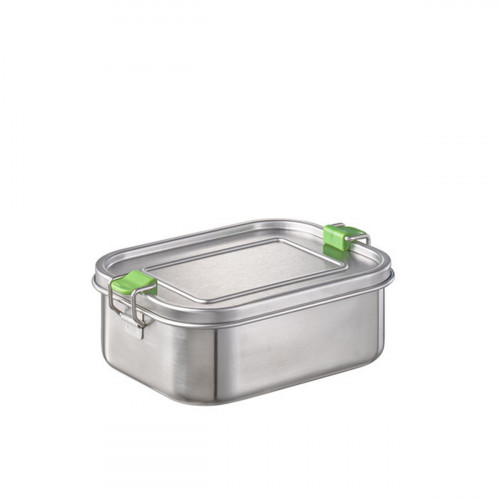 Boite repas avec couvercle et séparateur rectangulaire inox 18,5 cm To Go Aps