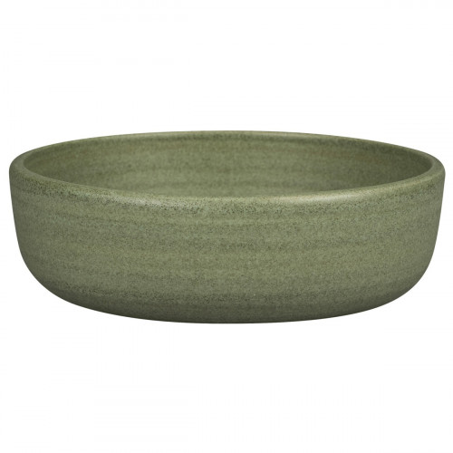 Bol rond Dark Green porcelaine vitrifiée Ø 16 cm Selva Rak