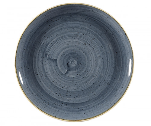 Assiette coupe plate rond blueberry porcelaine vitrifiée Ø 23 cm Evolve Stonecast Churchill