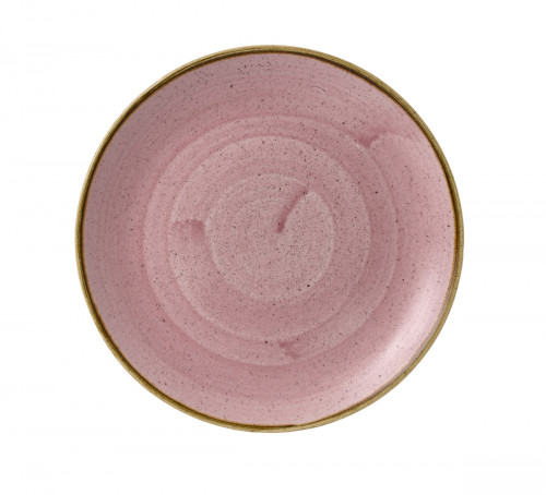Assiette coupe plate rond Petal Pink porcelaine vitrifiée Ø 27 cm Evolve Stonecast Churchill