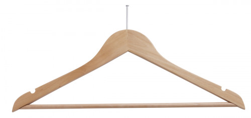 Cintre antivol avec barre et encoches sans anneau 44,5 cm x 20,3 cm Pro.mundi