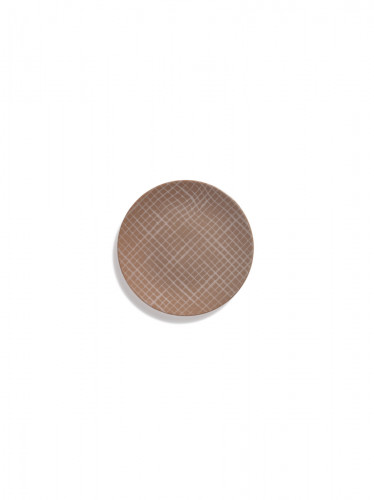Assiette coupe plate rond Sienna porcelaine Ø 18 cm Zuma Serax
