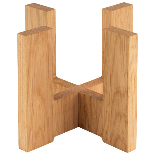 Socle pour carafe chêne 15x15x12 cm Valo Aps