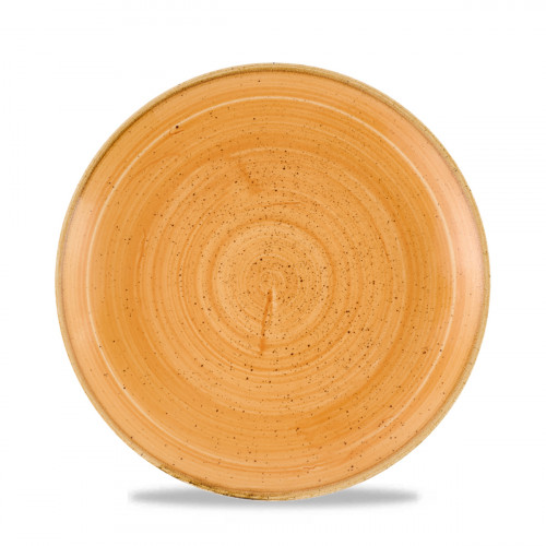 Assiette coupe rond Tangerine porcelaine vitrifiée Ø 21,7 cm Stonecast Tangerine Churchill