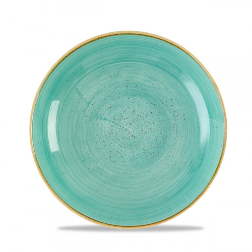 Assiette creuse rond Mint porcelaine vitrifiée Ø 24,8 cm Stonecast Mint Churchill