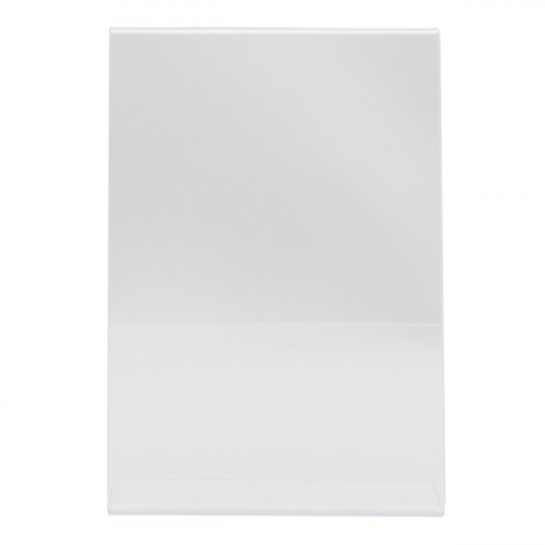 Chevalet porte-affiche 2 faces oblique 15x10,5x5 cm Acrylic Securit