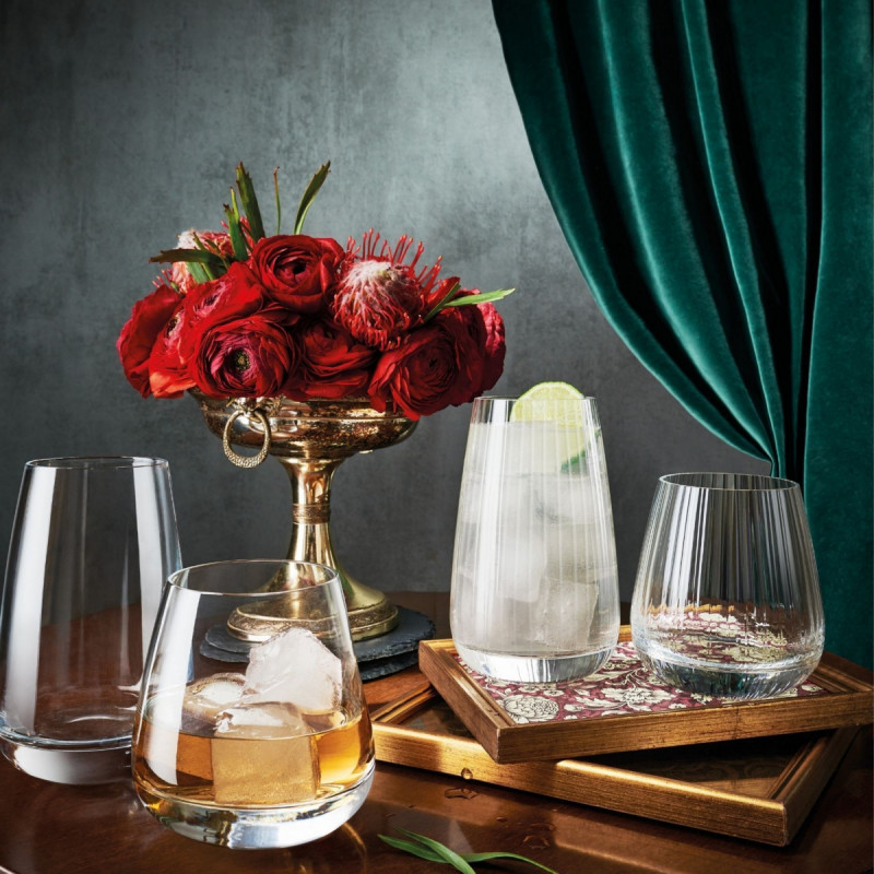 Gobelet lisse verre cristallin 40 cl Cocktail Club Luigi Bormioli