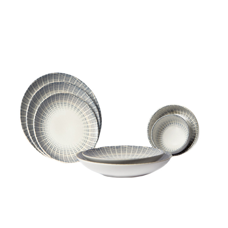 Assiette coupe plate rond porcelaine Ø 21 cm Granada Accolade