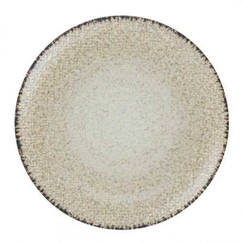 Assiette coupe plate rond Weave porcelaine Ø 14,9 cm Digi Rak