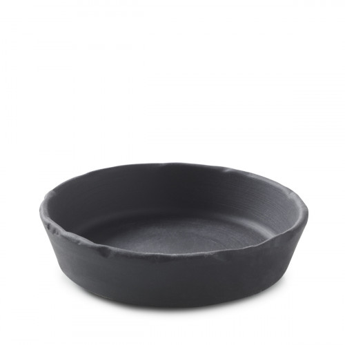 Coupelle rond noir porcelaine culinaire Ø 7,5 cm Basalt Revol