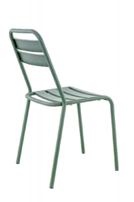 Chaise vert sauge 82x44x51 cm Bastille Flexmob