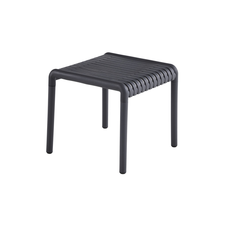 Table basse d''extérieur gris anthracite 44x43x41 cm Cairo Flexmob