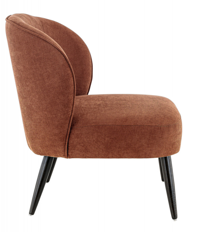 Fauteuil terracotta 78x70x72 cm Clothilde Flexmob