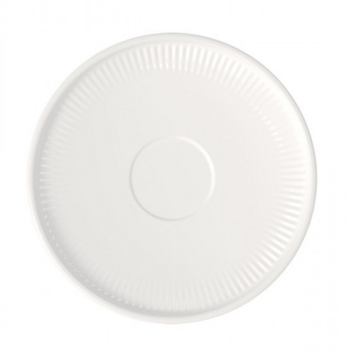 Sous tasse expresso blanc porcelaine Ø 13 cm Afina Villeroy & Boch
