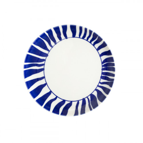 Assiette coupe plate rond blanc porcelaine Ø 26 cm Zebra Essentials Collection