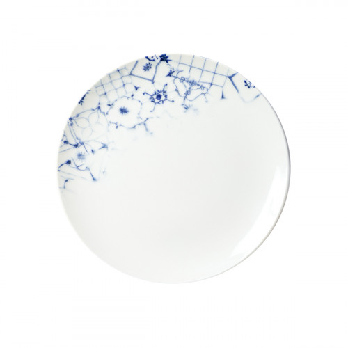 Assiette coupe plate rond blanc porcelaine Ø 26 cm Corfu Essentials Collection