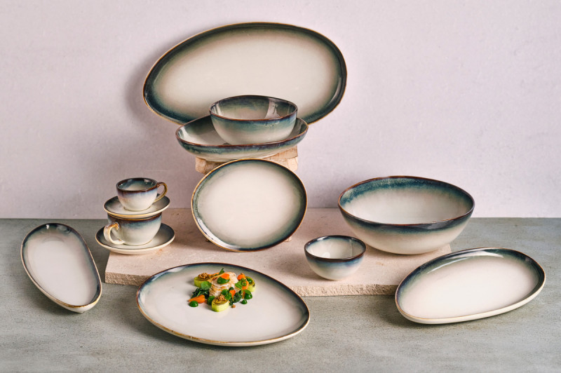 Théière blanc porcelaine 60 cl Akoya Proof