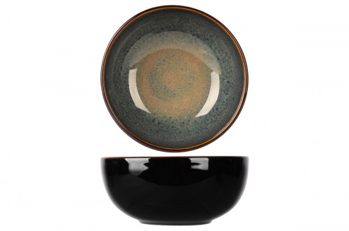 Bol noir porcelaine Ø 14 cm Bogota Proof