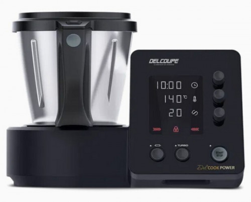 Robot mixeur cuiseur noir 1000 W 230v Delcoupe
