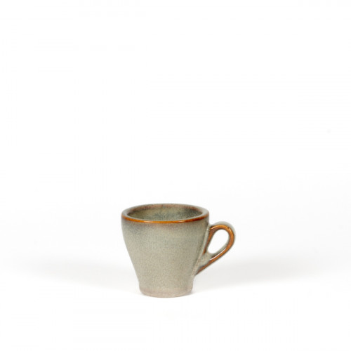 Tasse expresso rond gris bleu porcelaine 7 cl Ø 8,5 cm Serena Pro.mundi