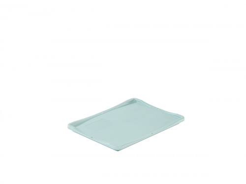 Couvercle gris plastique 40x30 cm