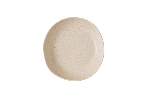 Assiette creuse organique Nutmeg Cream porcelaine vitrifiée Ø 21,5 cm 21,5 cm Stonecast Natural Churchill