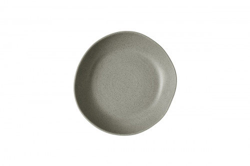 Assiette creuse organique peppercorn porcelaine vitrifiée 21,5 cm Stonecast Natural Churchill