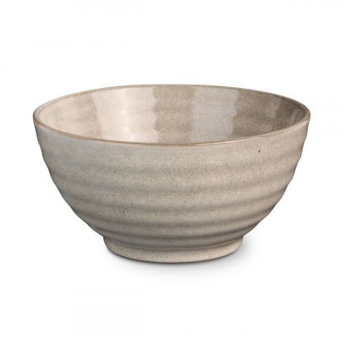 Bol à ramen rond beige grès émaillé Ø 17,8 cm 17,8x17,8 cm Fuji Medard De Noblat