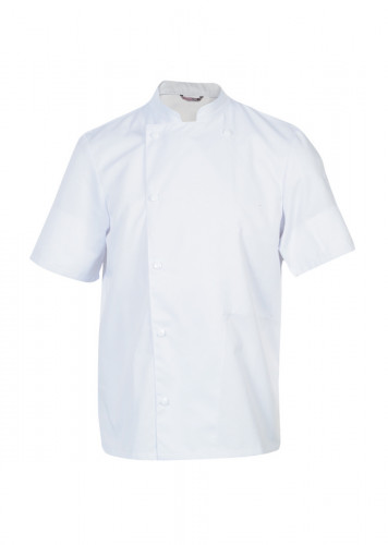 Veste de cuisine manches courtes blanc T0 Madras Robur