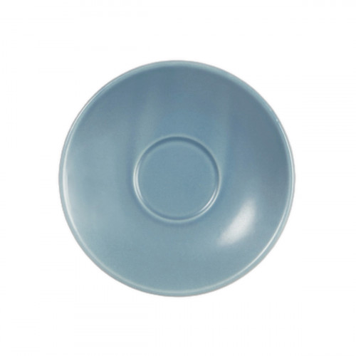 Sous tasse à thé rond bleu Grès Ø 14 cm Pulse Essentials Collection
