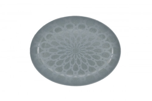 Plat organique Earth porcelaine vitrifiée Ø 30 cm Between Colored Rak
